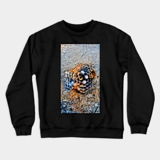 Burnt Wood Wasp Nest Crewneck Sweatshirt